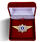 Знак в бархатистом футляре классного специалиста МВД России (специалист 1-го класса) - начальствующий состав
