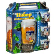 Набор Полиция (пивная кружка и 3 стопки)