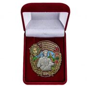 Знак 5487 Железноводский Пограничный отряд особого назначения в бархатистом футляре