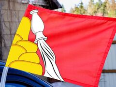 Флаг на машину с кронштейном Воронежской области