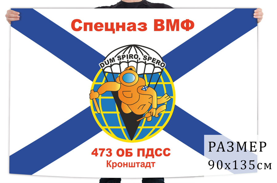 Флаг Спецназа Военно-Морского флота России