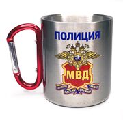 Кружка с карабином сотруднику МВД Полиция