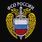 Футболка с вышивкой герб ФСО (Черный) 3
