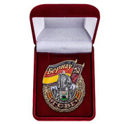 Знак в бархатистом футляре ГСВГ Бернау