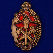 Знак Лучшему пожарнику МВД