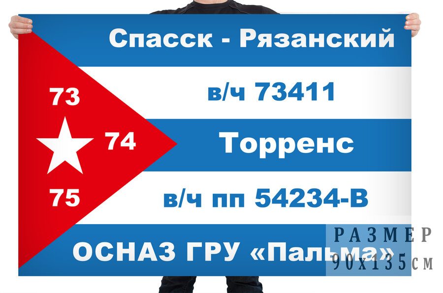 Флаг подразделения особого назначения ГРУ Пальма