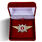 Знак в бархатистом футляре Росгвардии Квалификационное звание Специалист 1-го класса