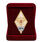 Знак в бархатистом футляре об окончании Общевойсковой академии Вооружённых сил РФ 2