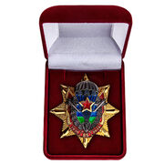 Знак в бархатистом футляре Звезда ВДВ 