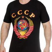 Футболка СССР (Черная)