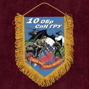 Военный Вымпел 10 ОБрСпН ГРУ