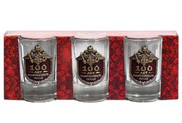 Подарочные стопки 100 лет ВС России (3 шт.)