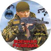 Наклейка Военная разведка