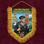 Военный Вымпел 19 ОБрПСКр Невельск