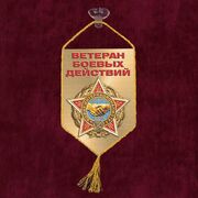 Вымпел Воину-интернационалисту на присоске