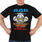 Футболка ВДВ с девизом "Никто кроме нас" (Черная)