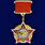Знак Воину-интернационалисту в наградной коробке с удостоверением в комплекте копия 3
