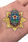 Знак в бархатистом футляре Звезда ВДВ  12