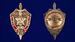 Знак 100 лет ВЧК-КГБ-ФСБ 3