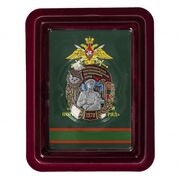 Знак 5 Сосновоборский пограничный отряд в наградной коробке с удостоверением в комплекте