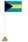 Настольный флажок Багамских островов