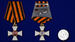 Знак в бархатистом футляре ордена Святого Георгия 4 степени 6