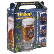 Набор подарочный За УГРО (пивная кружка, 3 стопки)