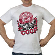 Футболка Рождённые в СССР (Белая)