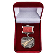 Знак Заслуженный пилот СССР в бархатистом футляре (копия)