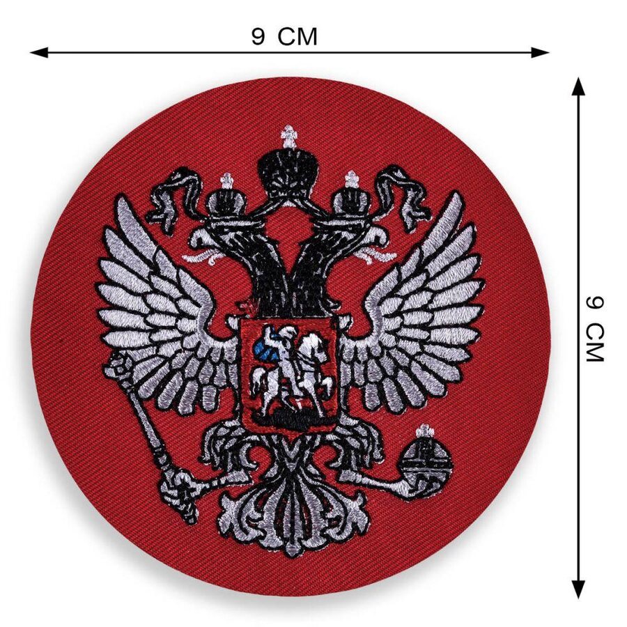 Красный шеврон Герб России