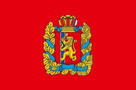 Флаг Красноярского Края