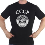 Футболка герб СССР (Черная)