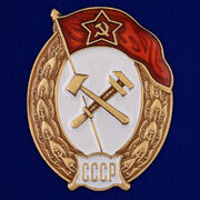 Знак об окончании Училища химической защиты СССР  (копия)