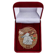 Знак в бархатистом футляре Московская ДШМГ