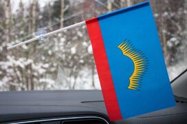 Флажок в машину с присоской Мурманской области