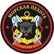Наклейка Морская пехота БФ