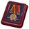 Медаль ФСО России За отличие в военной службе 3 степени в наградной коробке с удостоверением в комплекте 1