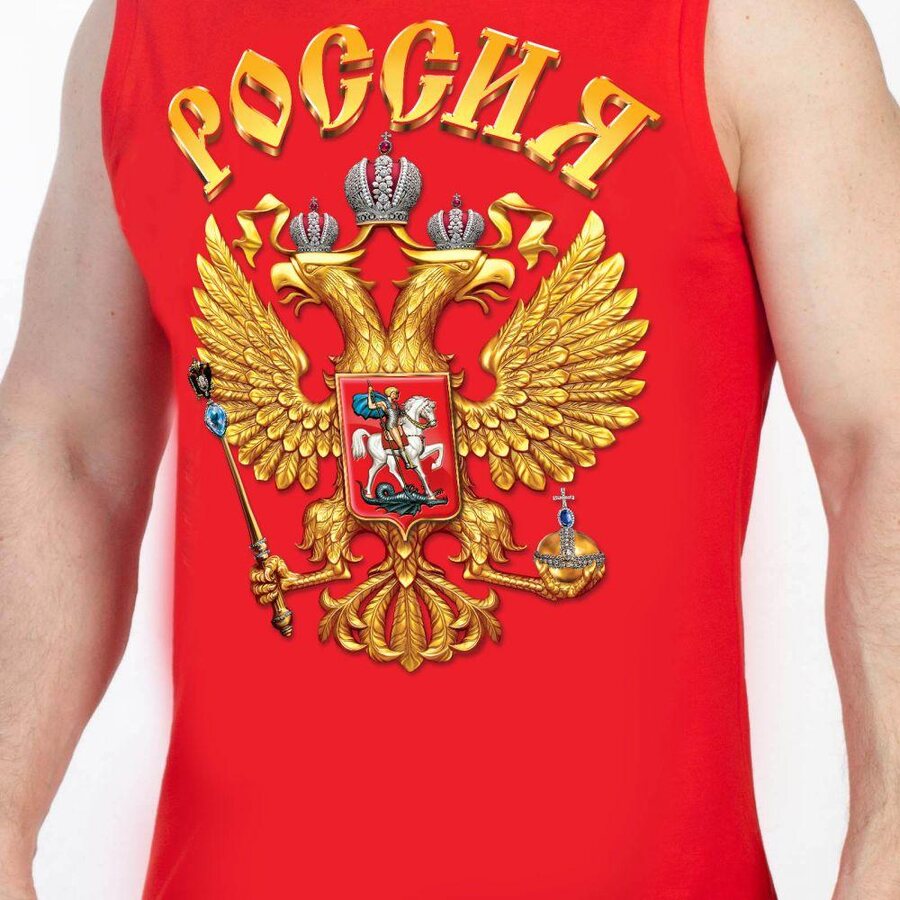 Майка Россия (Красная)
