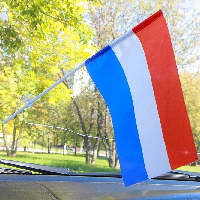 Флажок в машину с присоской Голландии
