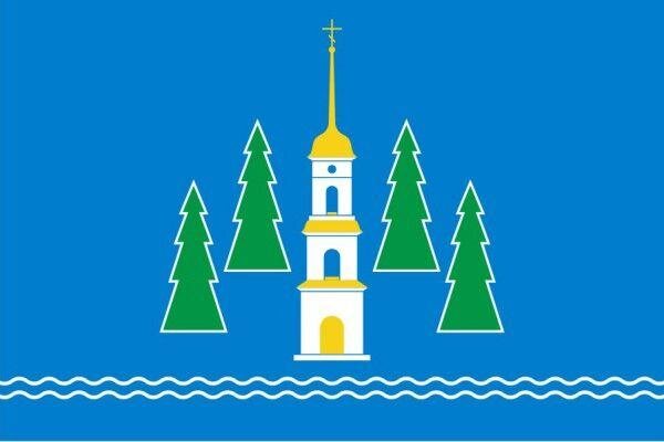 Флаг Раменского района Московской области