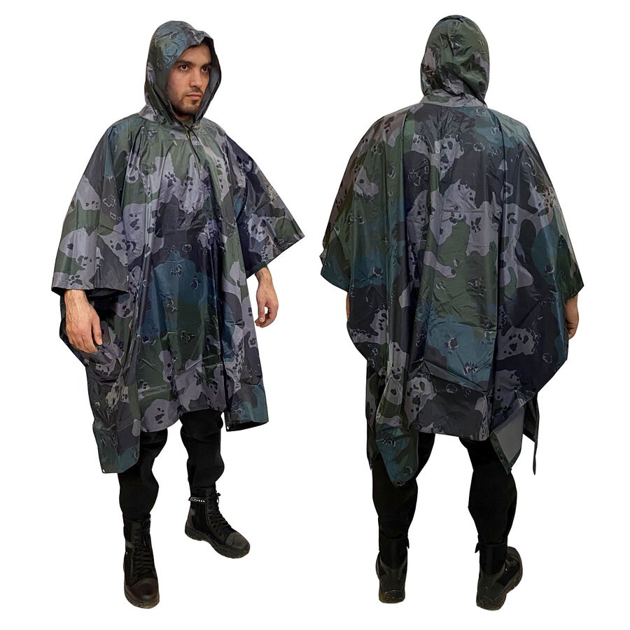 Дождевик US Flower Camo