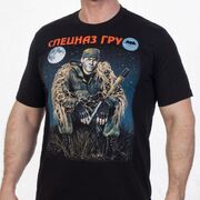 Футболка Спецназ ГРУ (Черная)