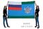 Флаг Росжелдора 140х210 огромный