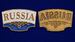 Металлический шильд Russia  (2,0x3,0 см) 4