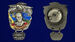 Знак в бархатистом футляре Маргелов В.Ф. 8