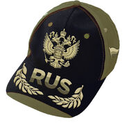 Мужская кепка с вышивкой герб России RUS