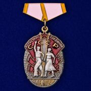 Фрачник ордена Знак Почёта СССР на колодке копия