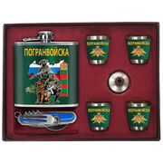 Подарочный набор Погранвойска (170 мл, 4х50 мл) 