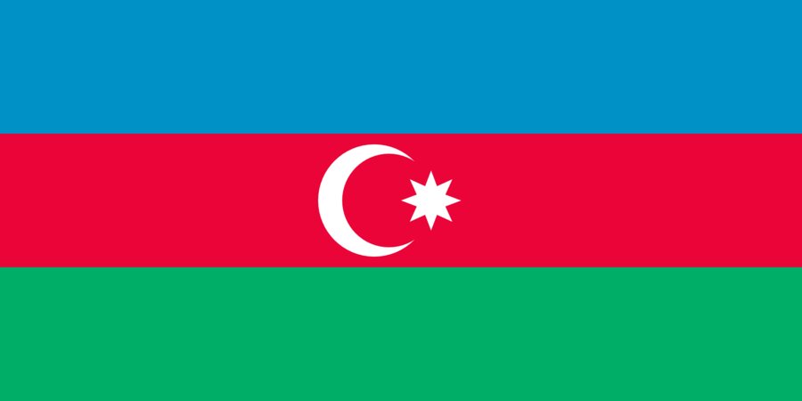 Флаг Азербайджана