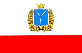 Флаг Саратовской области двухсторонний 90х135
